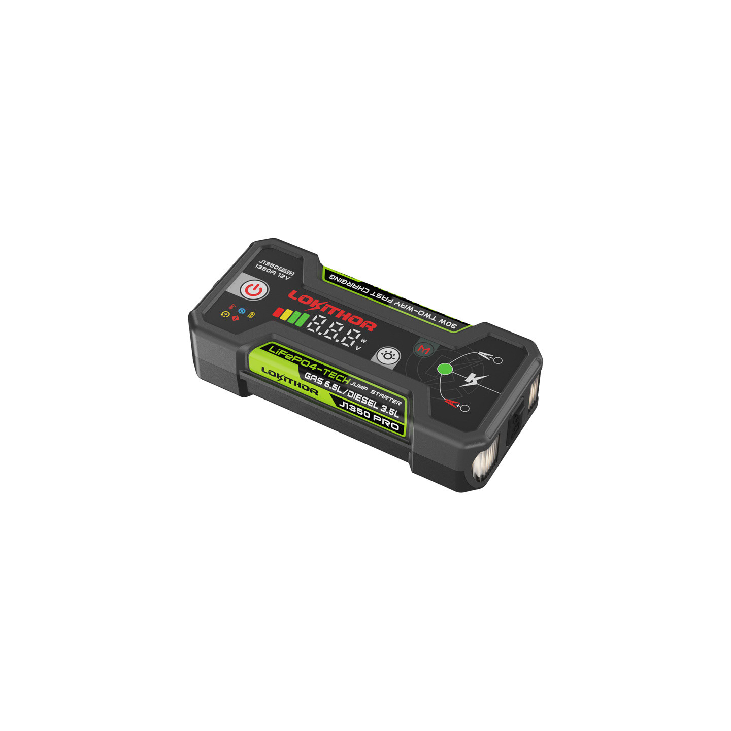 LOKITHOR J1350 Pro 25.6Wh Jump Starter