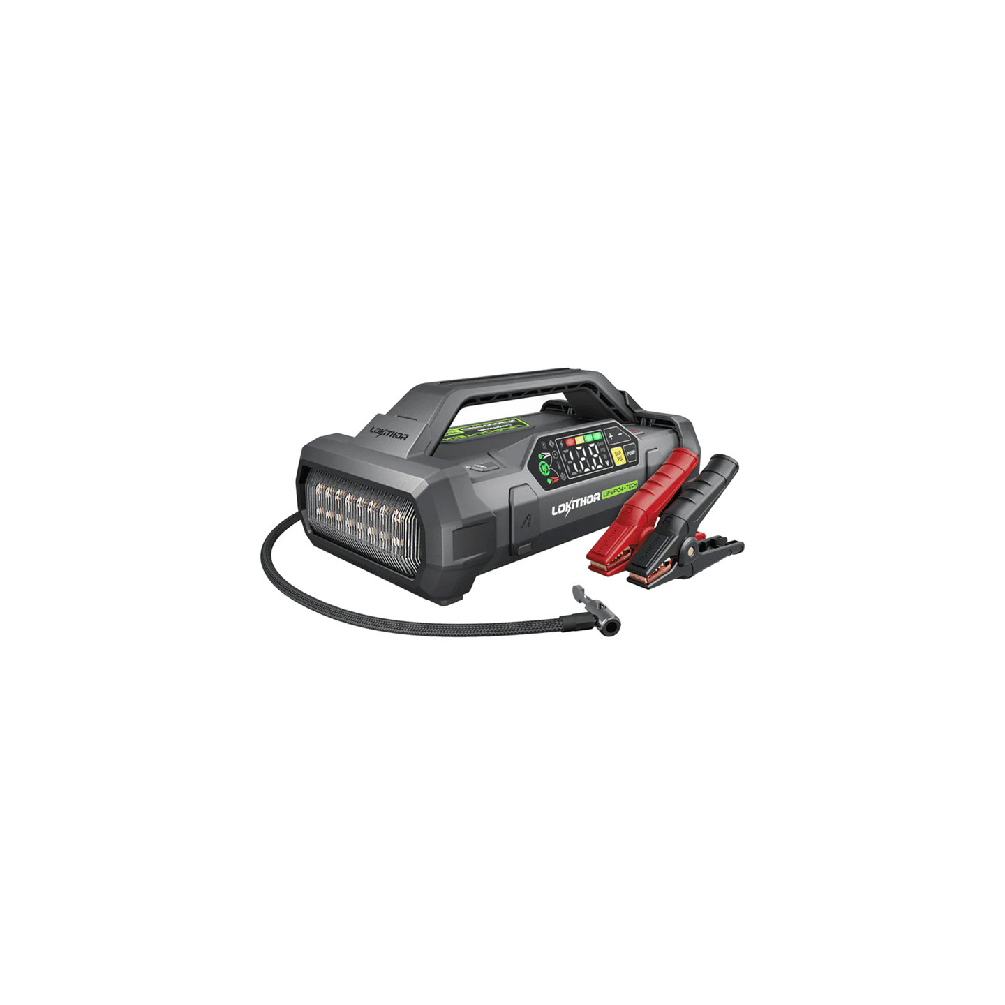 LOKITHOR JA30000 PRO 46.08 Wh 3000 A Jump Starter
