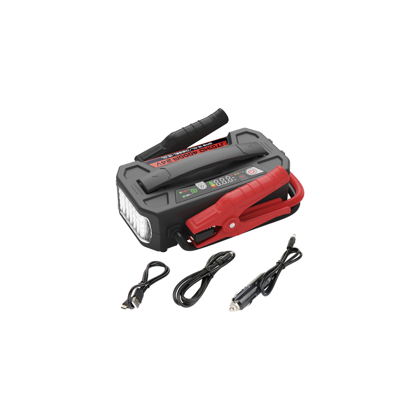 LOKITHOR J701HD Jump Starter, 207,2Wh, 4,000 A