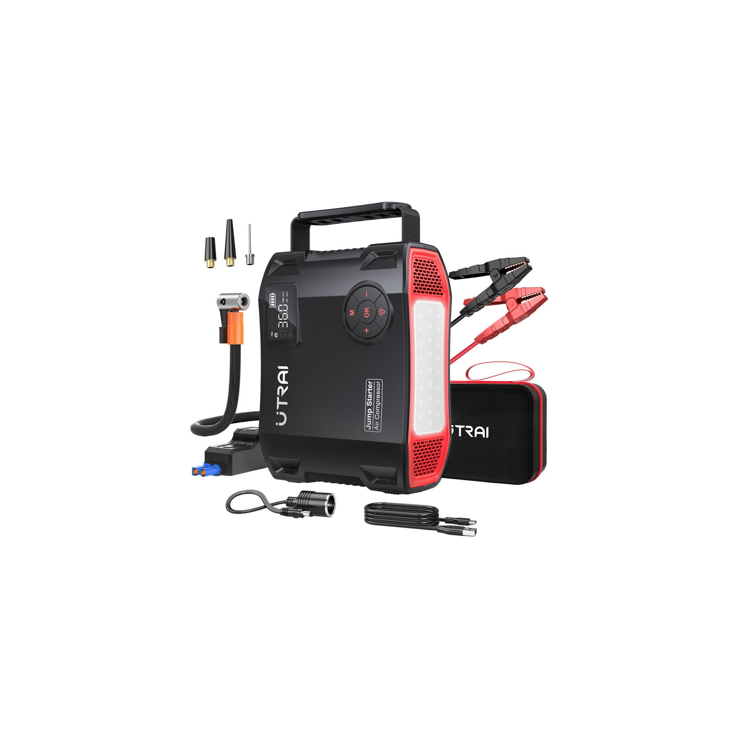 UTRAI JS5 Car Starter with Compressor