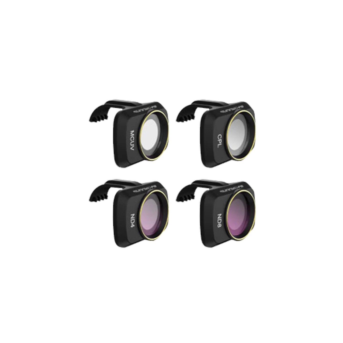 Set of 4 filters CPL ND 4/8 UV Sunnylife for DJI Mini 2 (MM-FI9257)