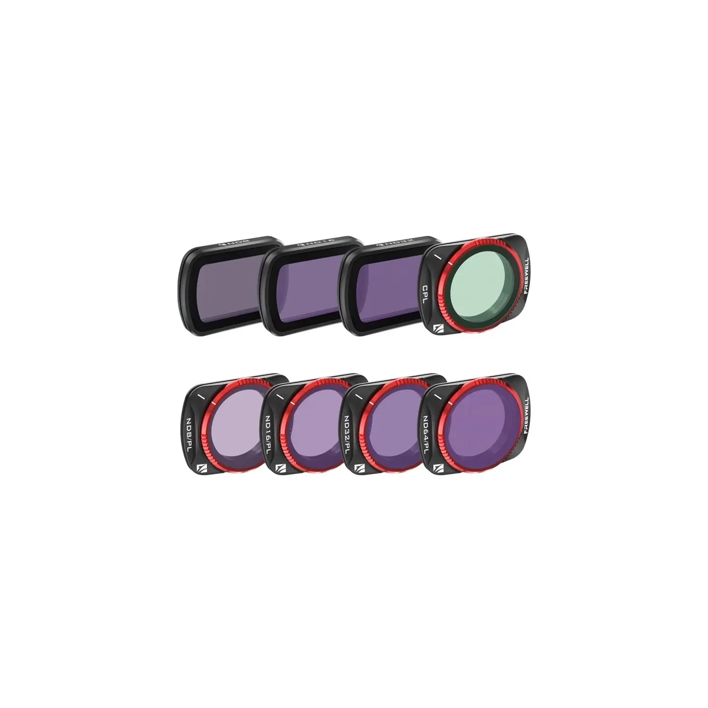 Set of 8 filters Freewell DJI Osmo Pocket 3