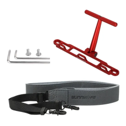 View product Mount with strap Sunnylife for DJI RC / RC 2 controller (red) ZJ764-R