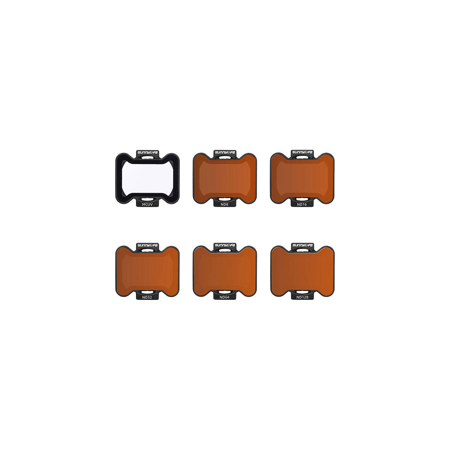 Sunnylife MCUV+ND8/16/32/64/128 filter set for DJI Avata 2