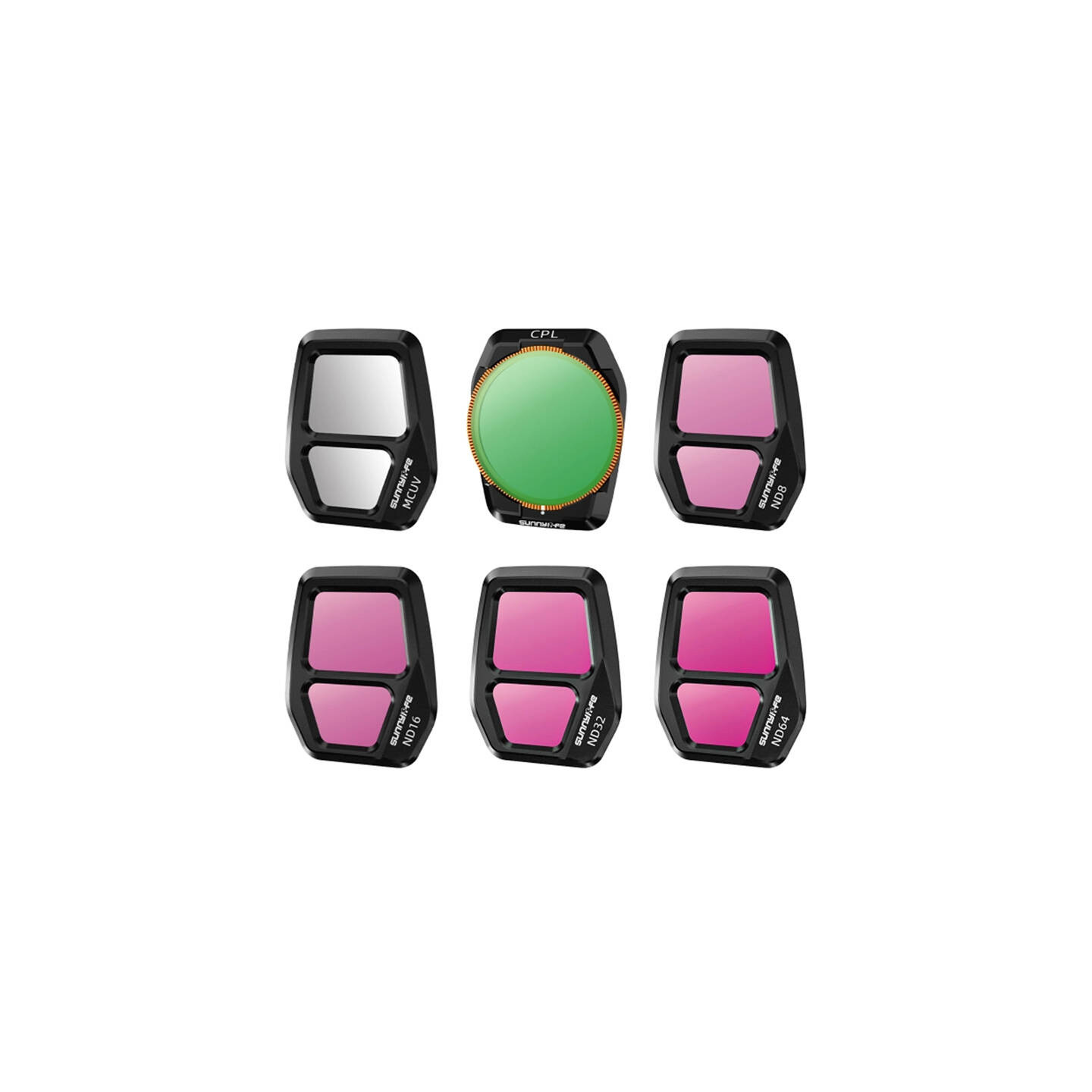 Sunnylife A3S-FI929 6pcs Mix filter set for AIR 3S