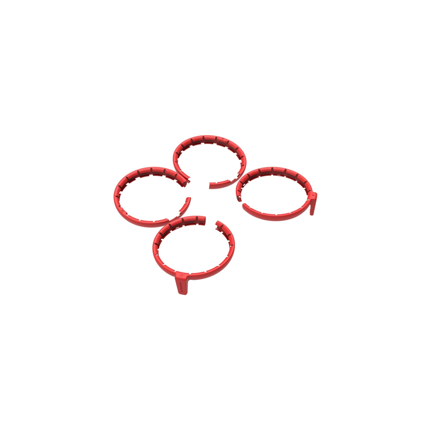 Sunnylife propeller guards for DJI Flip (red)