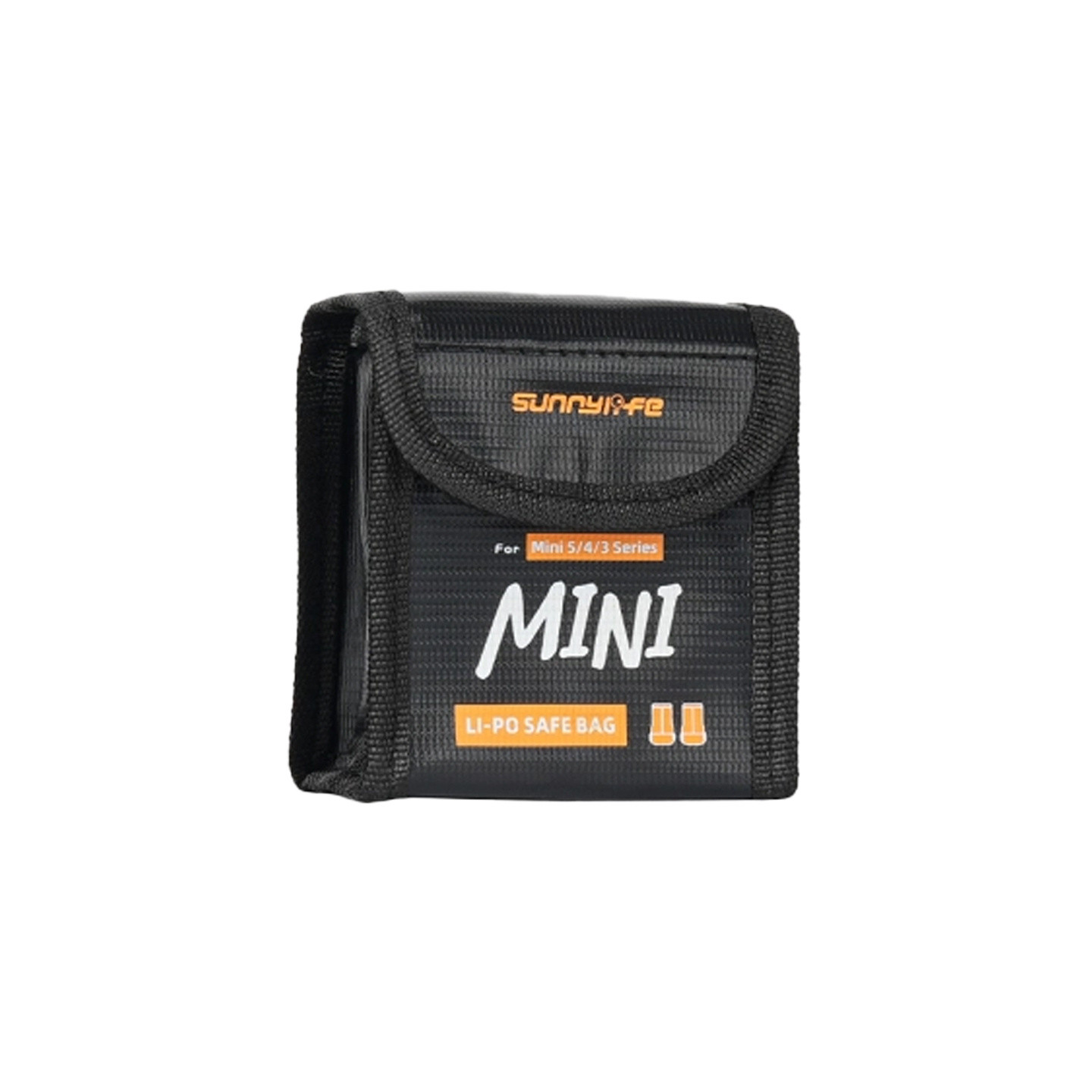 Etui on the Mini 5 Pro's Sunnylife battery (on 2 batteries)