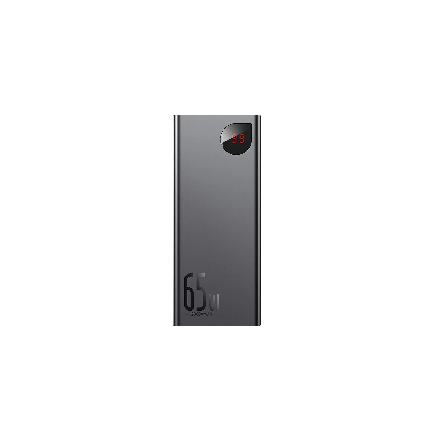 Powerbank Baseus Adaman Metal 20000mAh PD QC 3.0 65W 2xUSB + USB-C + micro USB (Black)
