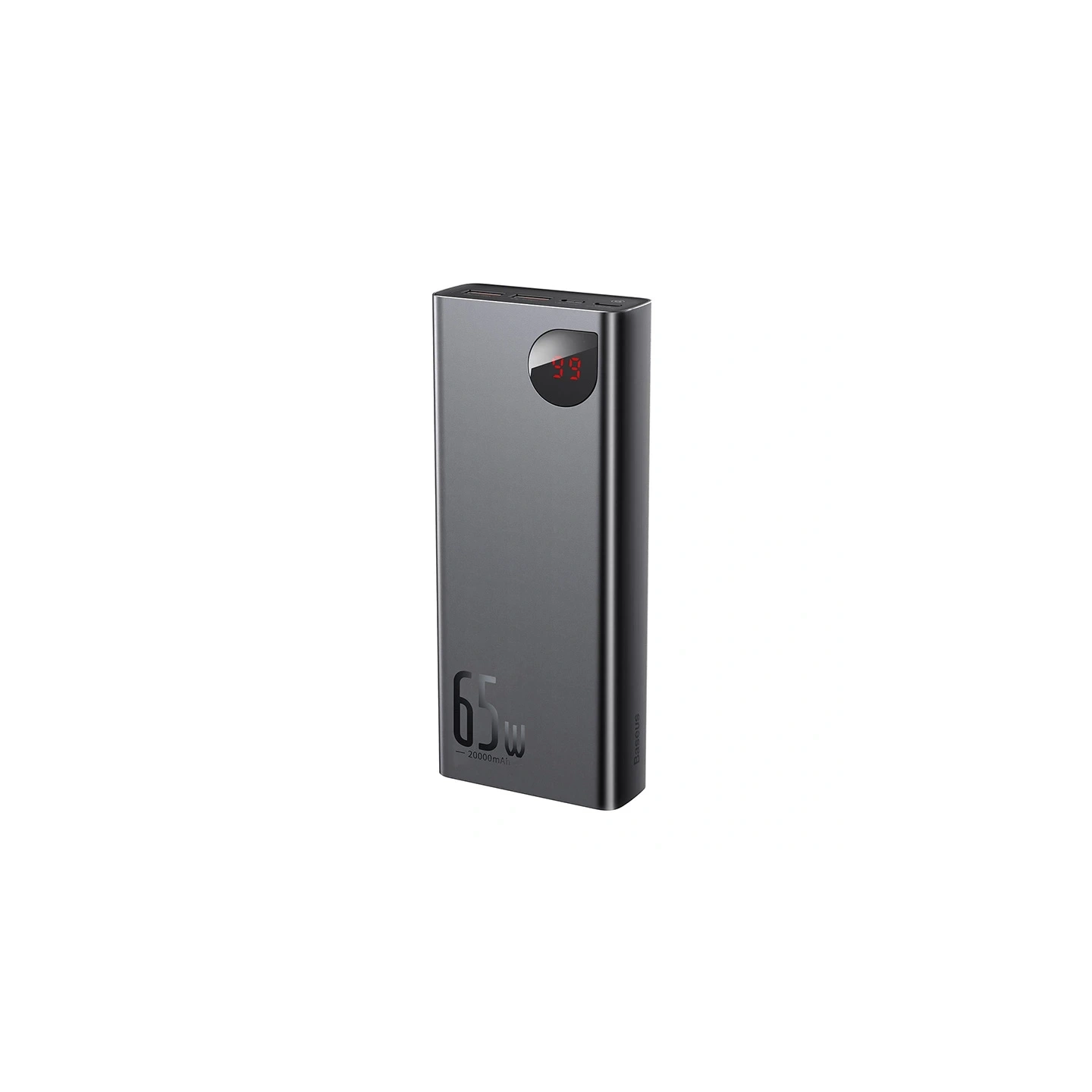 Powerbank Baseus Adaman Metal 20000mAh PD QC 3.0 65W 2xUSB + USB-C + micro USB (Black)
