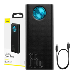 View product Powerbank Baseus Amblight 30000mAh, 4xUSB, USB-C, 65W (black)