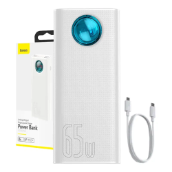 View product Powerbank Baseus Amblight 30000mAh, 4xUSB, USB-C, 65W (white)