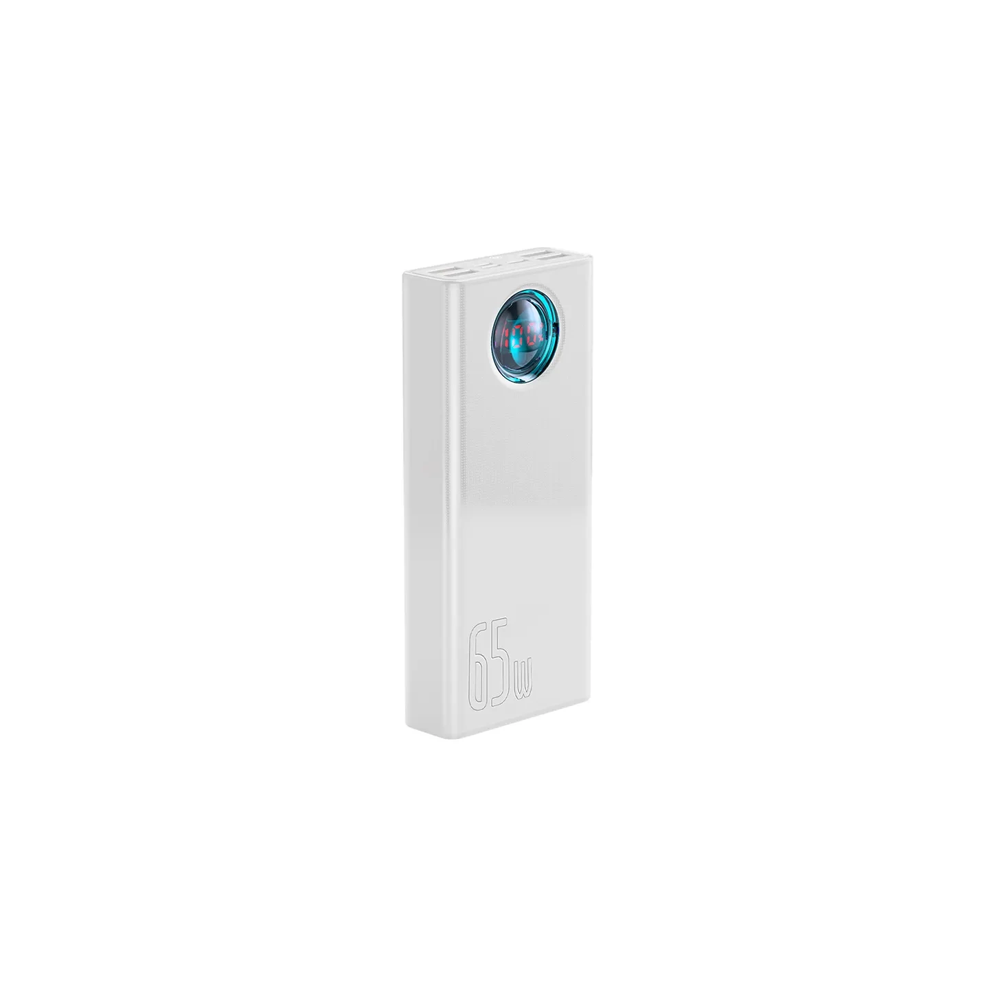 Powerbank Baseus Amblight 30000mAh, 4xUSB, USB-C, 65W (white)