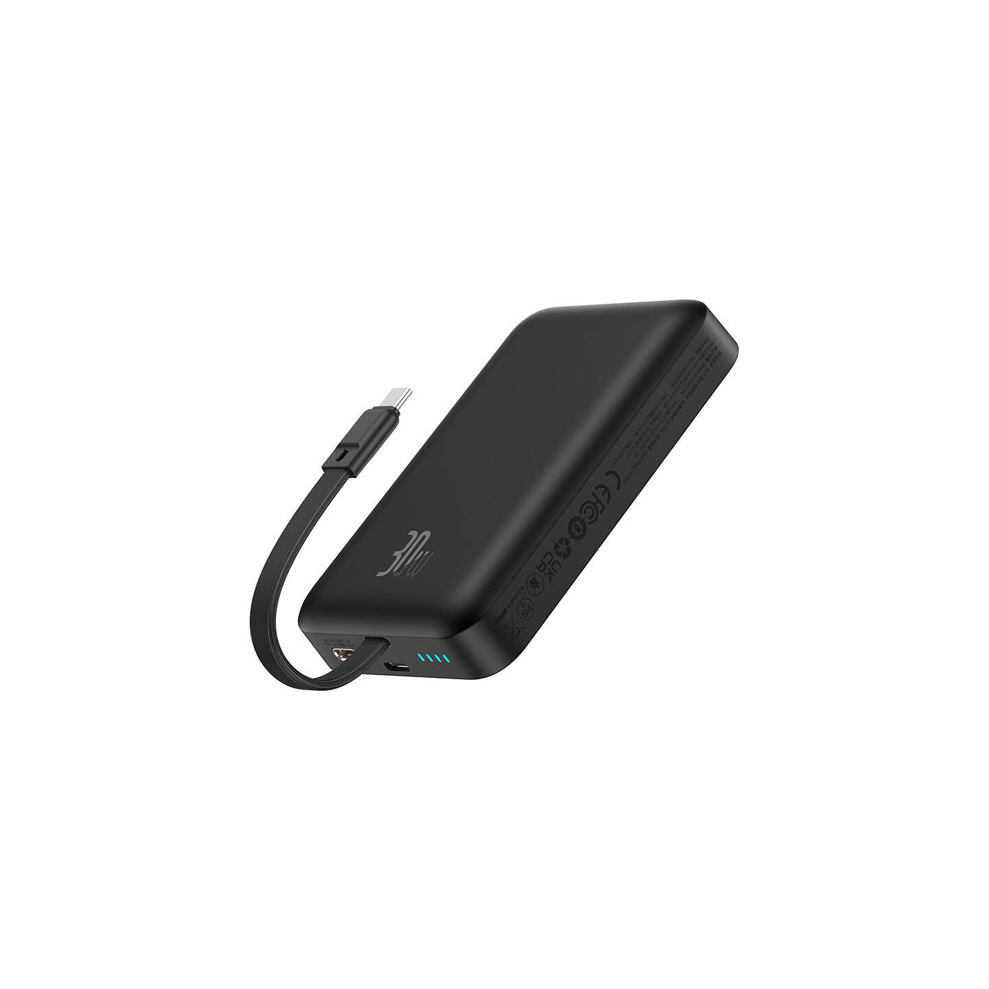 Powerbank Baseus Magnetic Mini 10000mAh, USB-C 30W MagSafe (black)