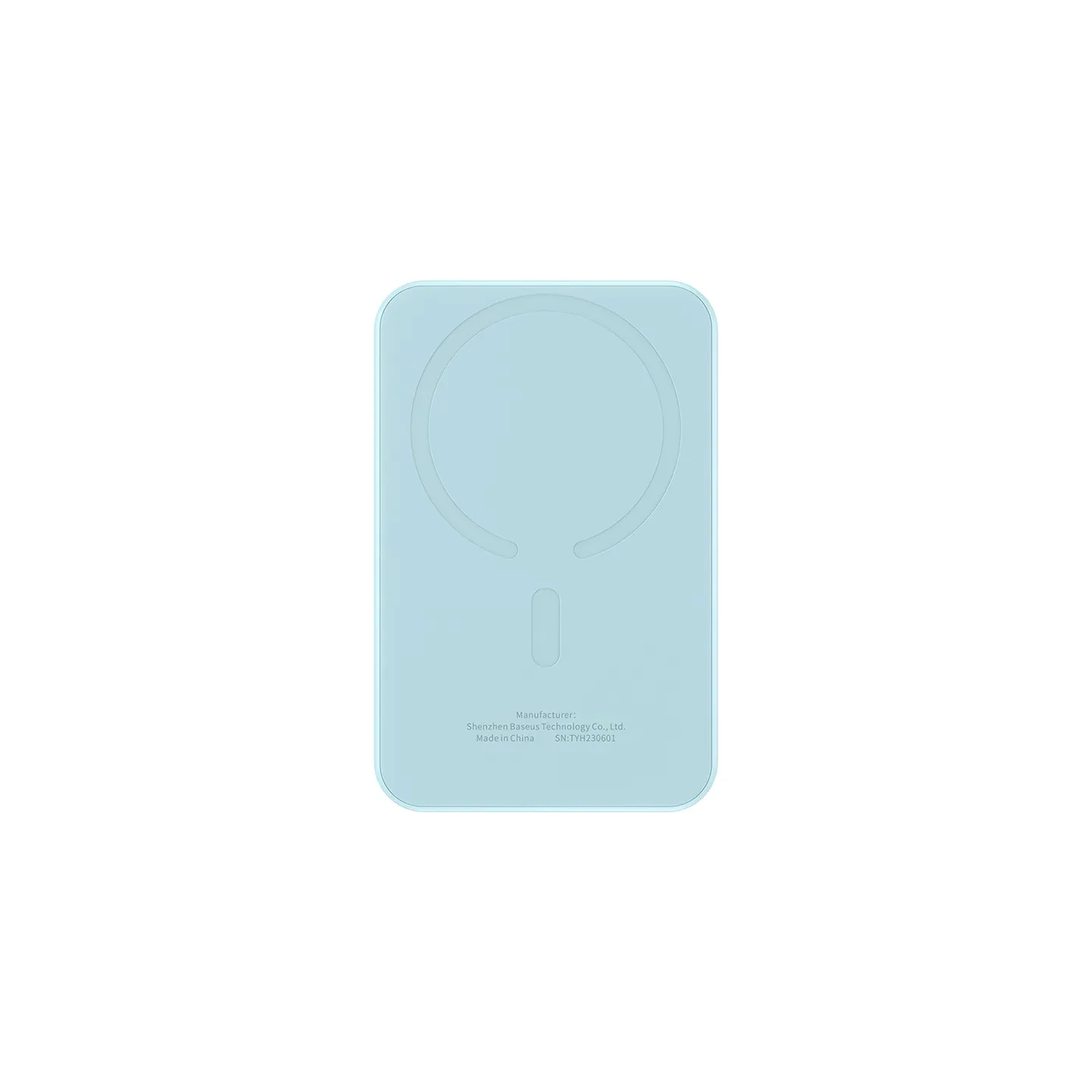 Magnetic Mini Powerbank Baseus 5000mAh, USB-C 20W (blue)