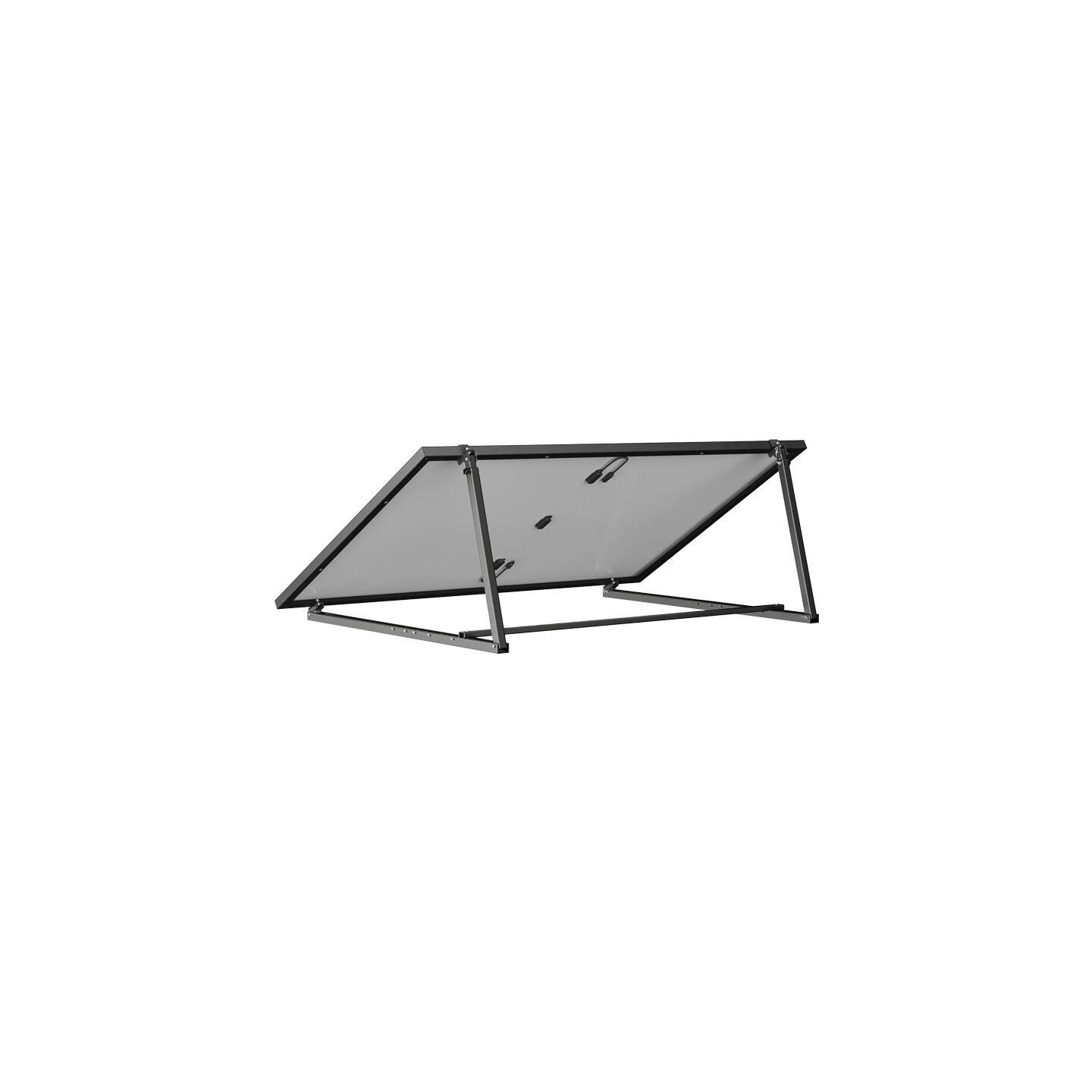 Adjustable EcoFlow bracket for 400W free-standing or wall-mounted PV panel