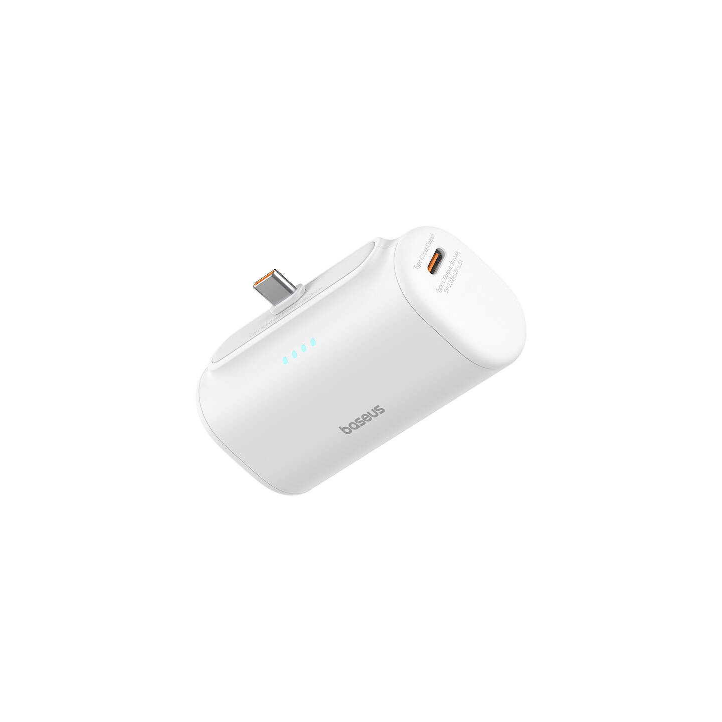 Powerbank Baseus Compact 5000mAh, 20W, USB-C (biały)