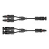 Parallel cable for DJI Power MC4 photovoltaic panels