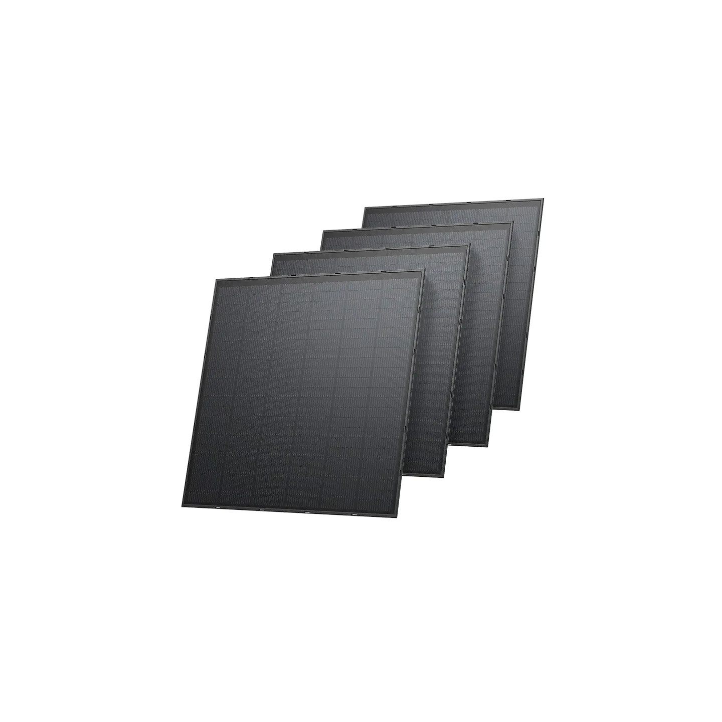 Set of 2x EcoFlow 250W photovoltaic panel Rigid design