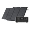 EcoFlow River 3 power station + 110W photovoltaic panel.
