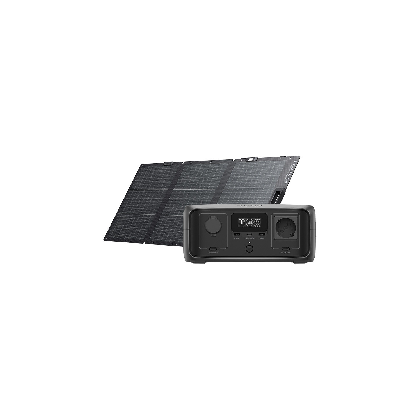 EcoFlow River 3 UPS Power Station + 160W Solar Panel