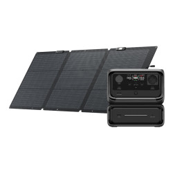 View product EcoFlow River 3 Max power station + 160W photovoltaic panel.