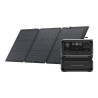 EcoFlow River 3 Max power station + 160W photovoltaic panel.