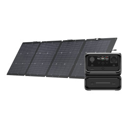 EcoFlow River 3 Max power station + 220W photovoltaic panel.