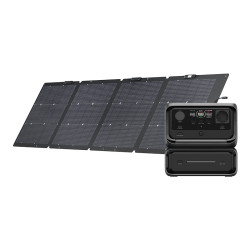 View product EcoFlow River 3 Max power station + 220W photovoltaic panel.