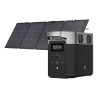 EcoFlow Delta 2 power station + 220W photovoltaic panel.