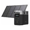 EcoFlow Delta 2 power station + 400W photovoltaic panel.