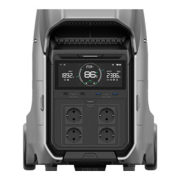 EcoFlow Delta Pro 3 power station + 2x 400W photovoltaic panel.
