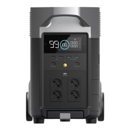 EcoFlow Delta Pro power station + 2x 400W photovoltaic panel.