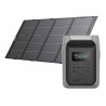 EcoFlow Delta 3 1500 power station + 400W photovoltaic panel.