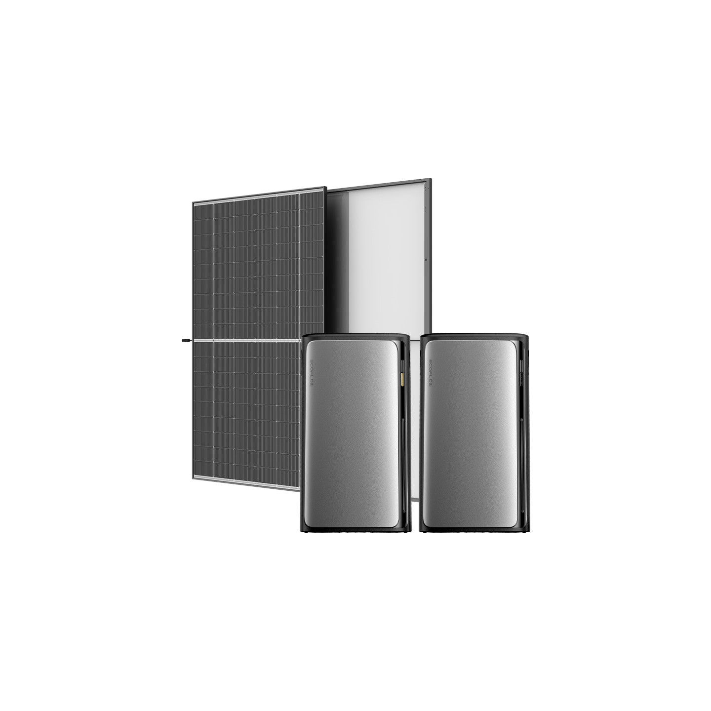 Photovoltaics with energy storage 3.84kWh EcoFlow STREAM Ultra 2K 2040W.