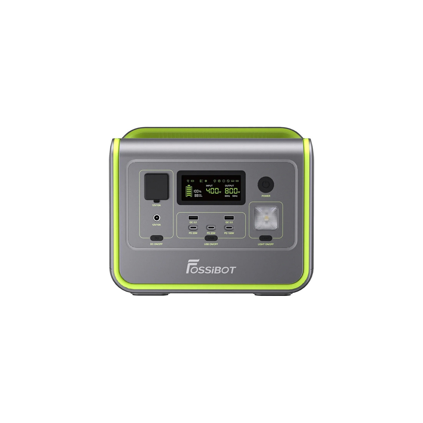 FOSSIBOT F800 800W Charging Station (Green)
