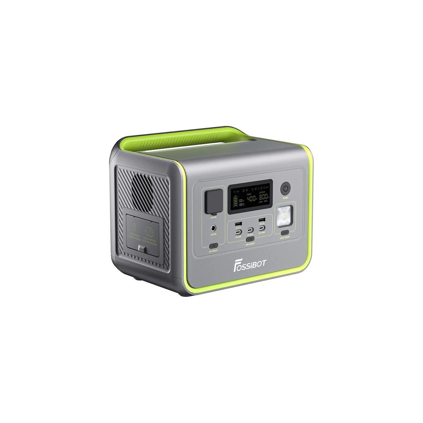 FOSSIBOT F800 800W Charging Station (Green)
