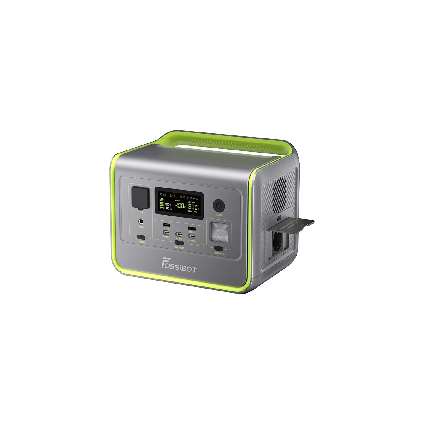 FOSSIBOT F800 800W Charging Station (Green)
