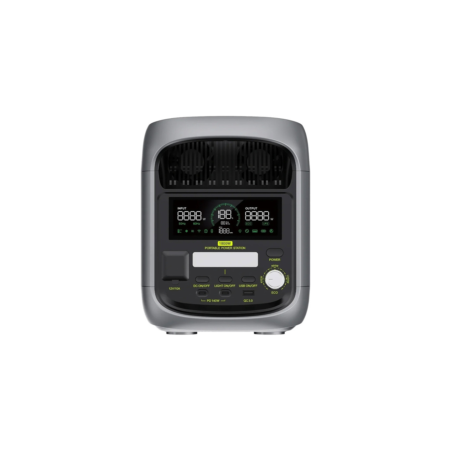FOSSIBOT F1800 1800W Charging Station (Gray)