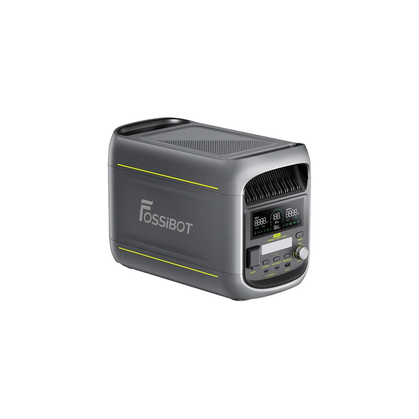 FOSSIBOT F1800 1800W Charging Station (Gray)