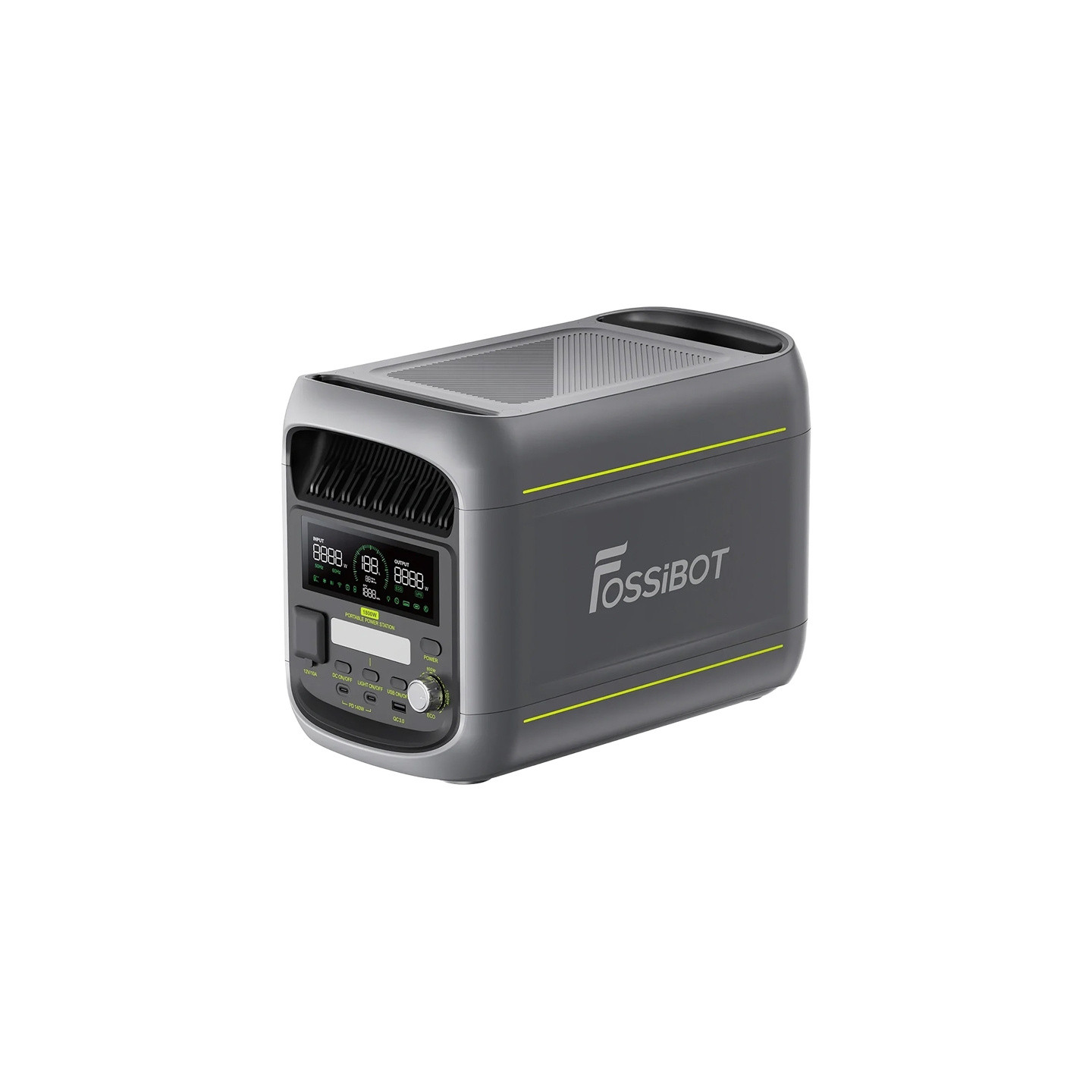 FOSSIBOT F1800 1800W Charging Station (Gray)