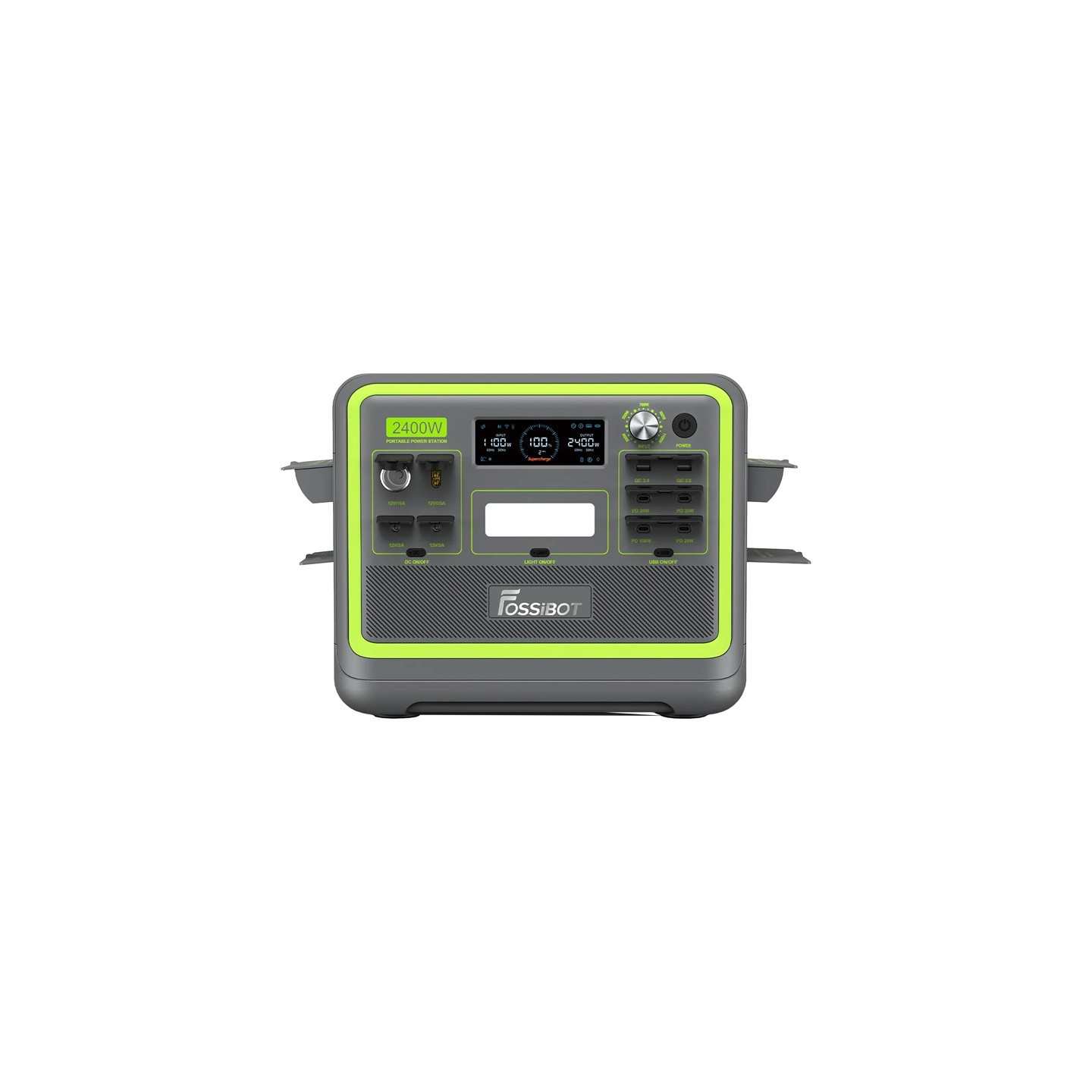 FOSSIBOT F2400 2400W Charging Station (Green)