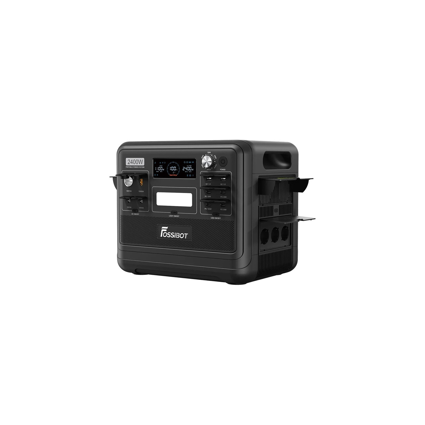 FOSSIBOT F2400 2400W Charging Station (Black)