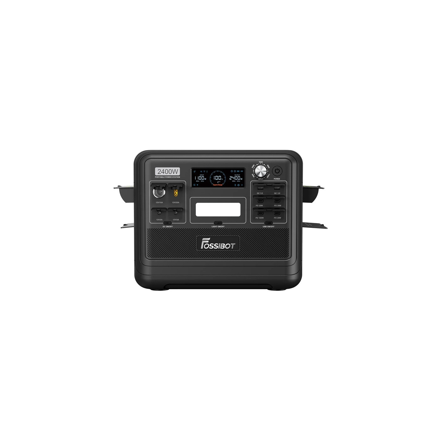 FOSSIBOT F2400 2400W Charging Station (Black)