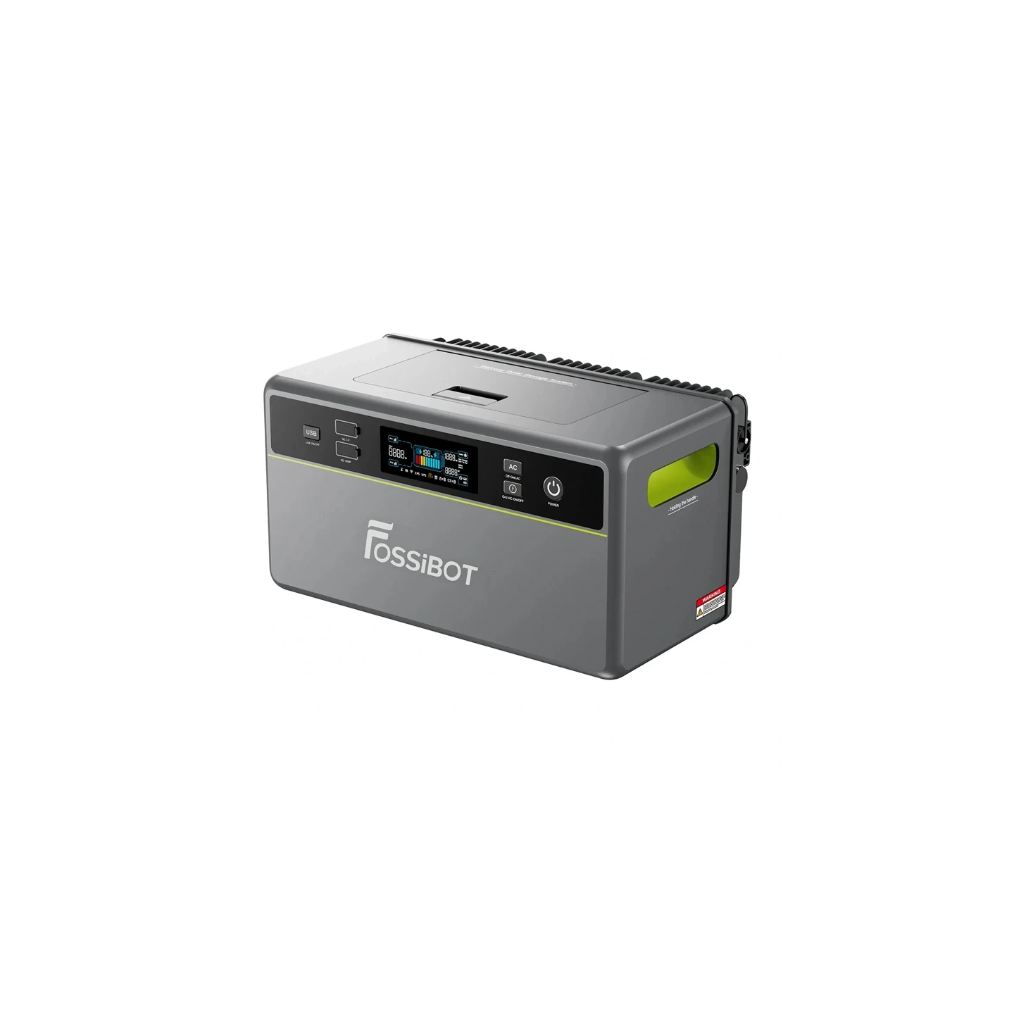 FOSSIBOT FBP1200 1200W Charging Station (green)