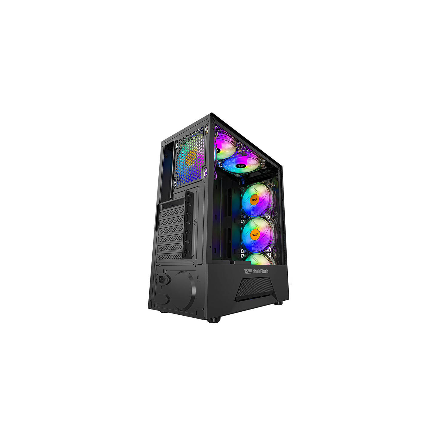 Darkflash LEO computer case (black)