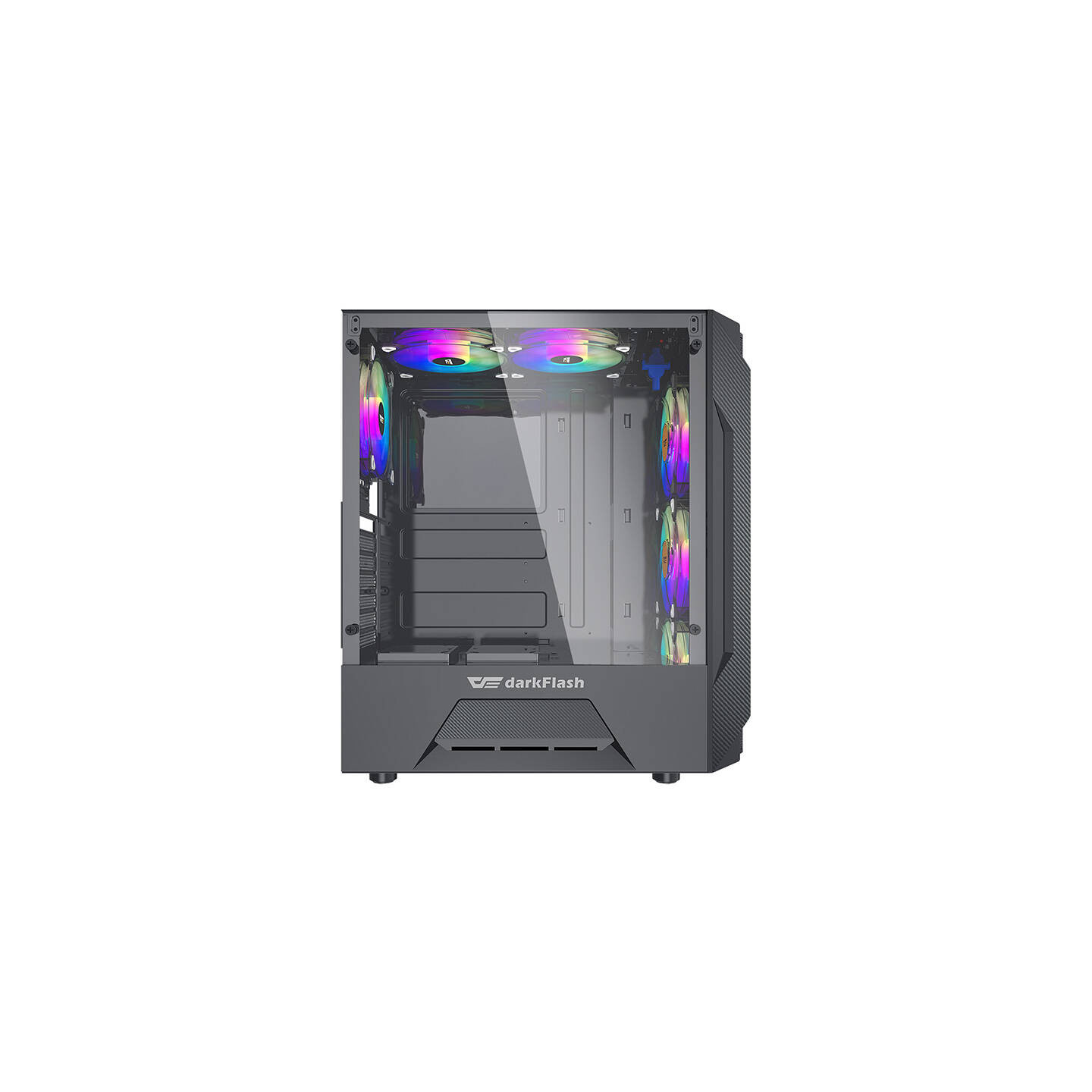 Darkflash LEO computer case (black)