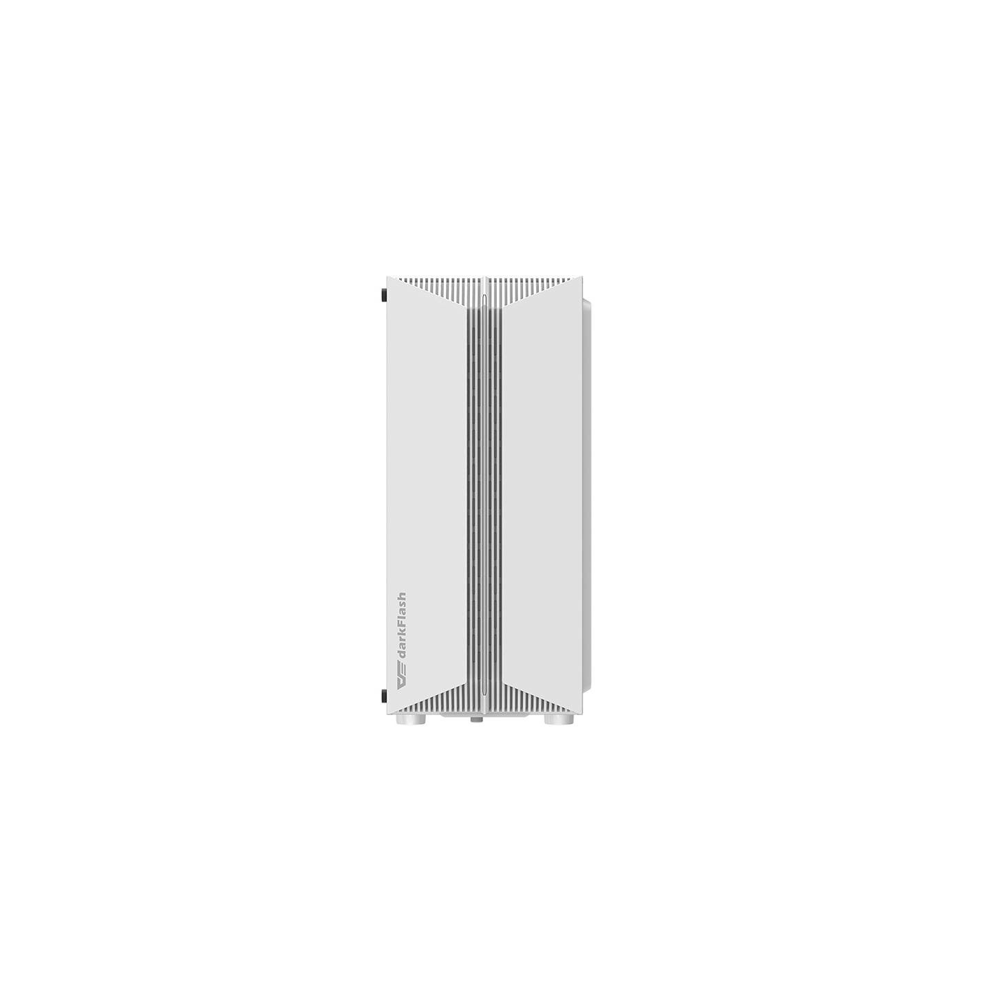 Darkflash DK151 LED computer case (white) + 3 RGB fans