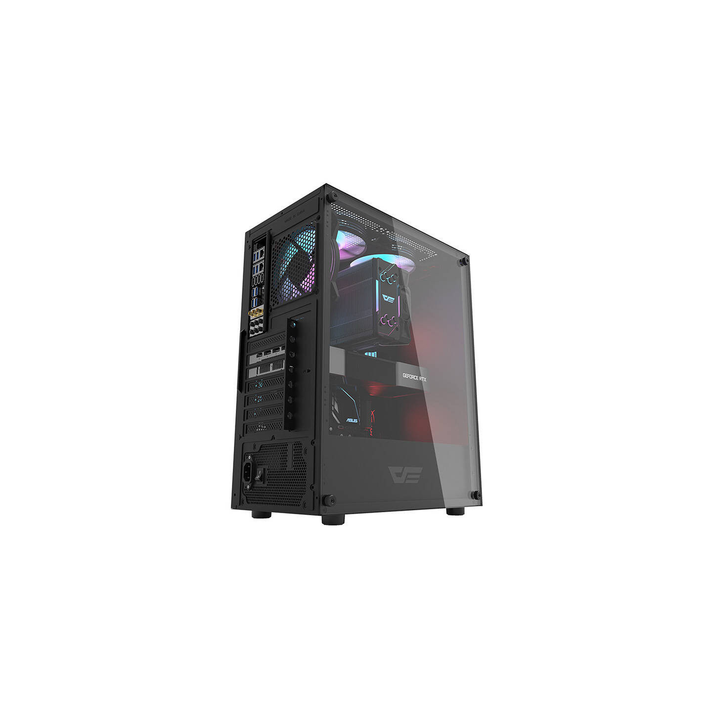 Computer case Darkflash DK100 (black)