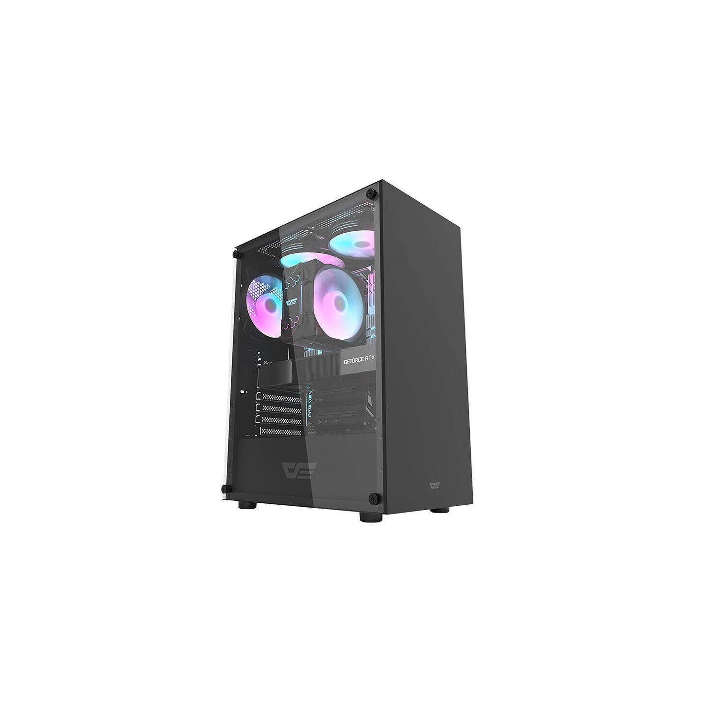 Computer case Darkflash DK100 (black)
