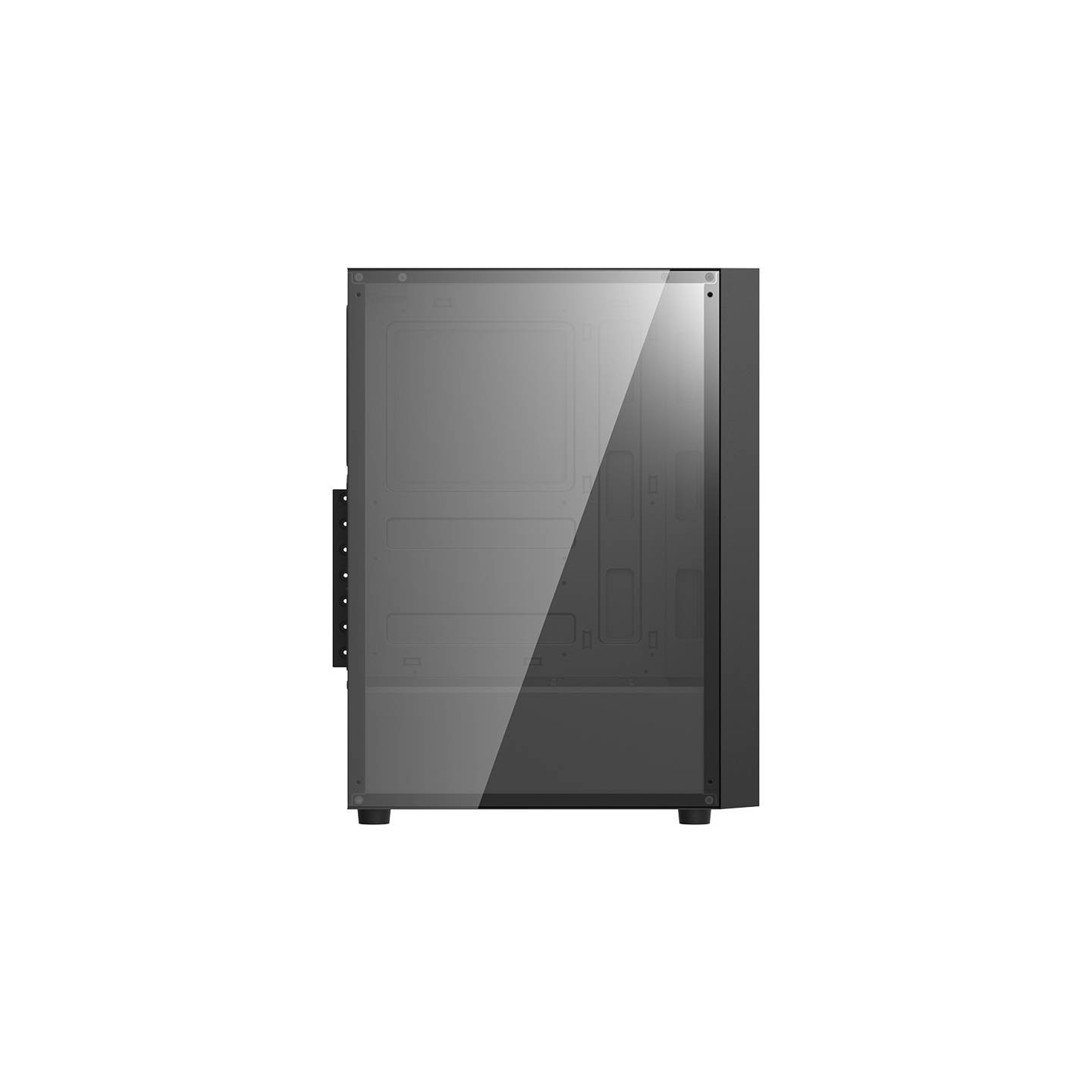 Darkflash A290 computer case (black) + 3 fans